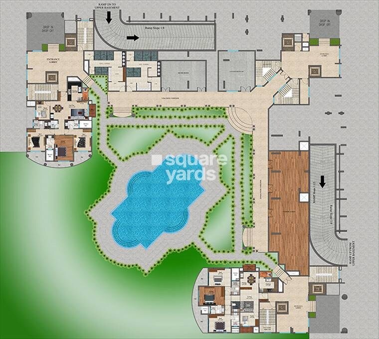 SIS-Florence_an aerial view of a city with a train on the tracks