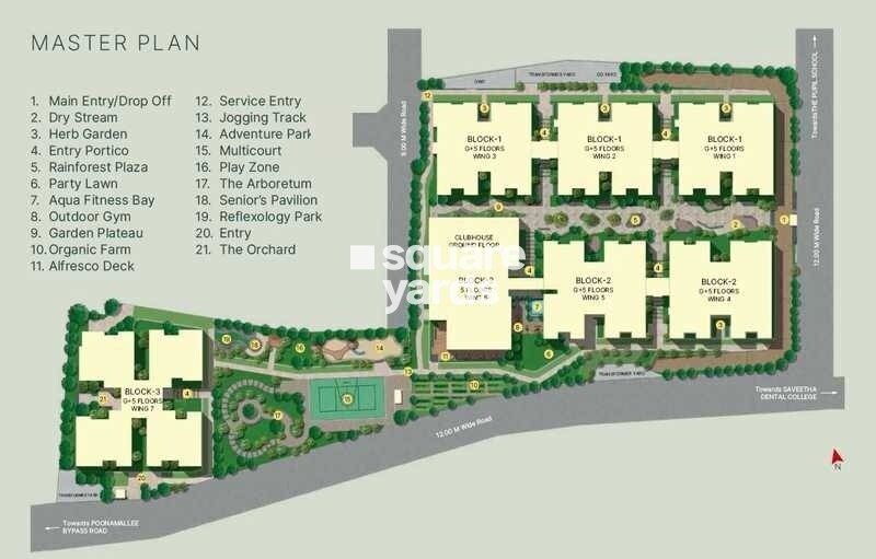 Sobha Arbor Master Plan 1