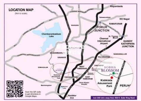 Sobha Blossom Location Image