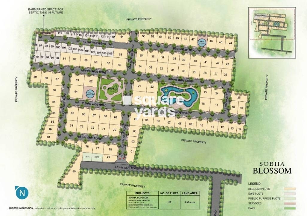 Sobha Blossom Master Plan 1