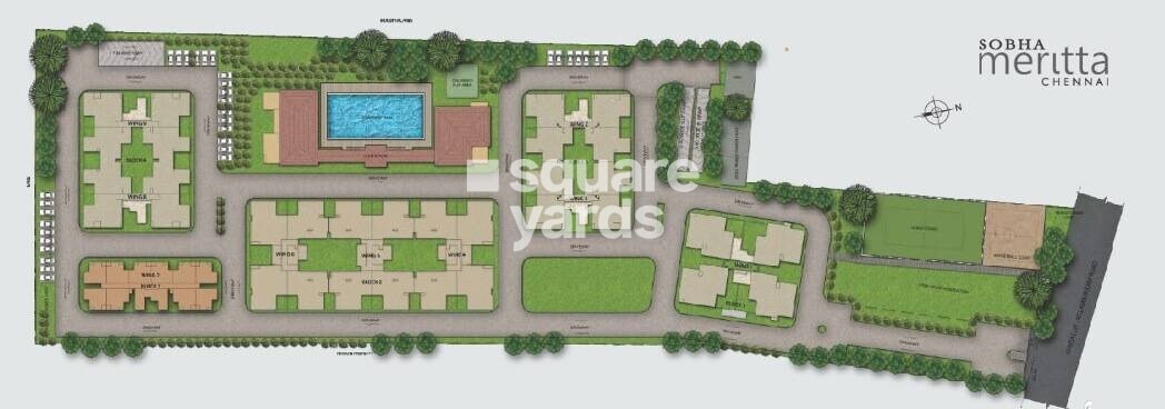Sobha Meritta Master Plan 1