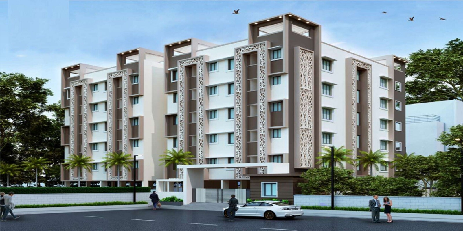 Space Age The Rise residential project in Lakshmipuram