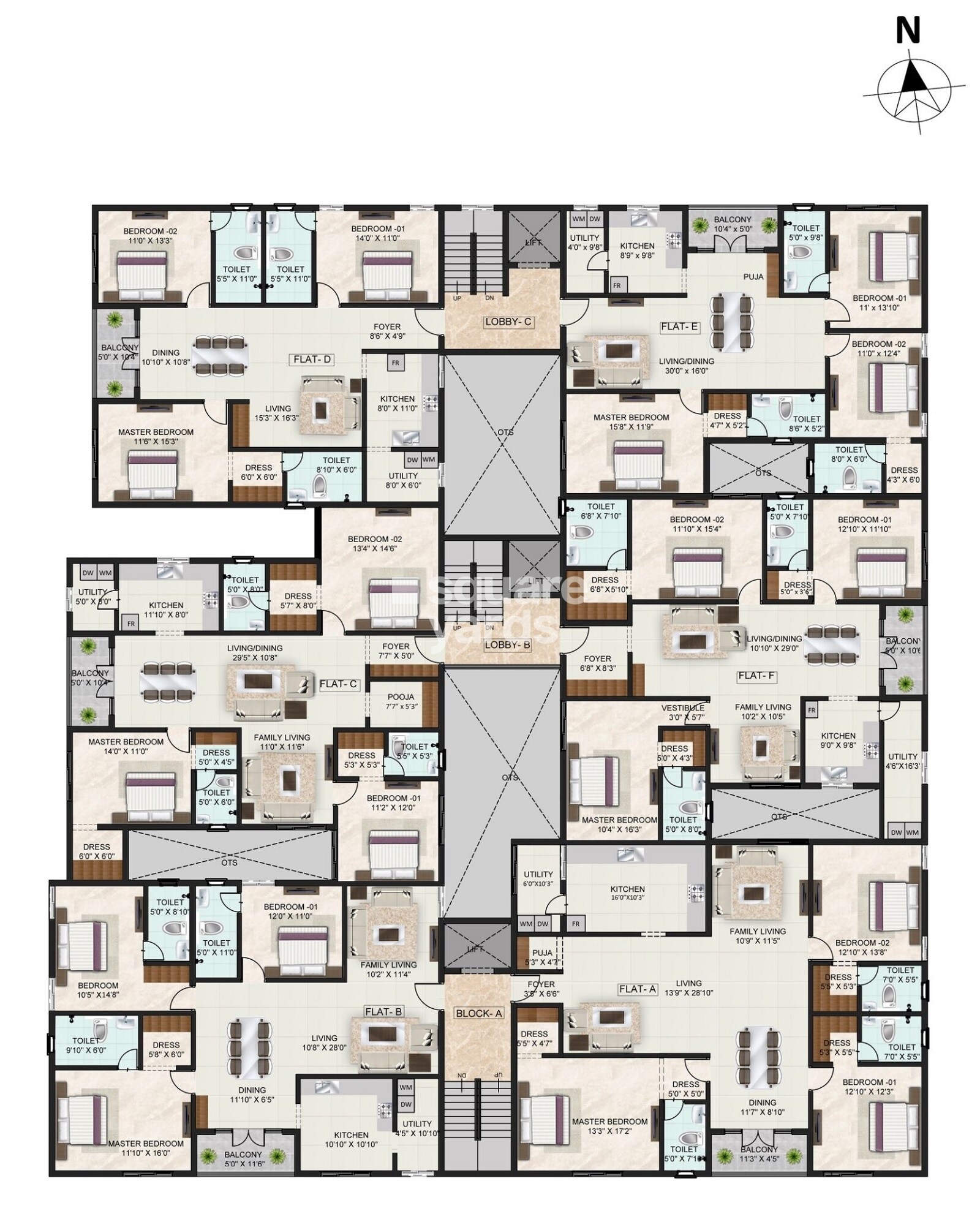 Sreshta Narayanan Floor Plans