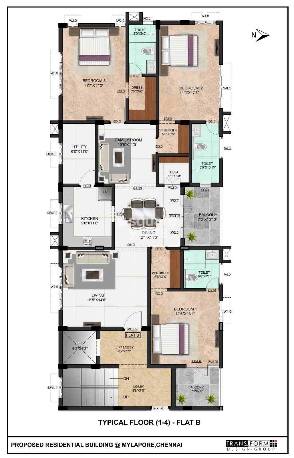 Sreshta Tangirala Floor Plans