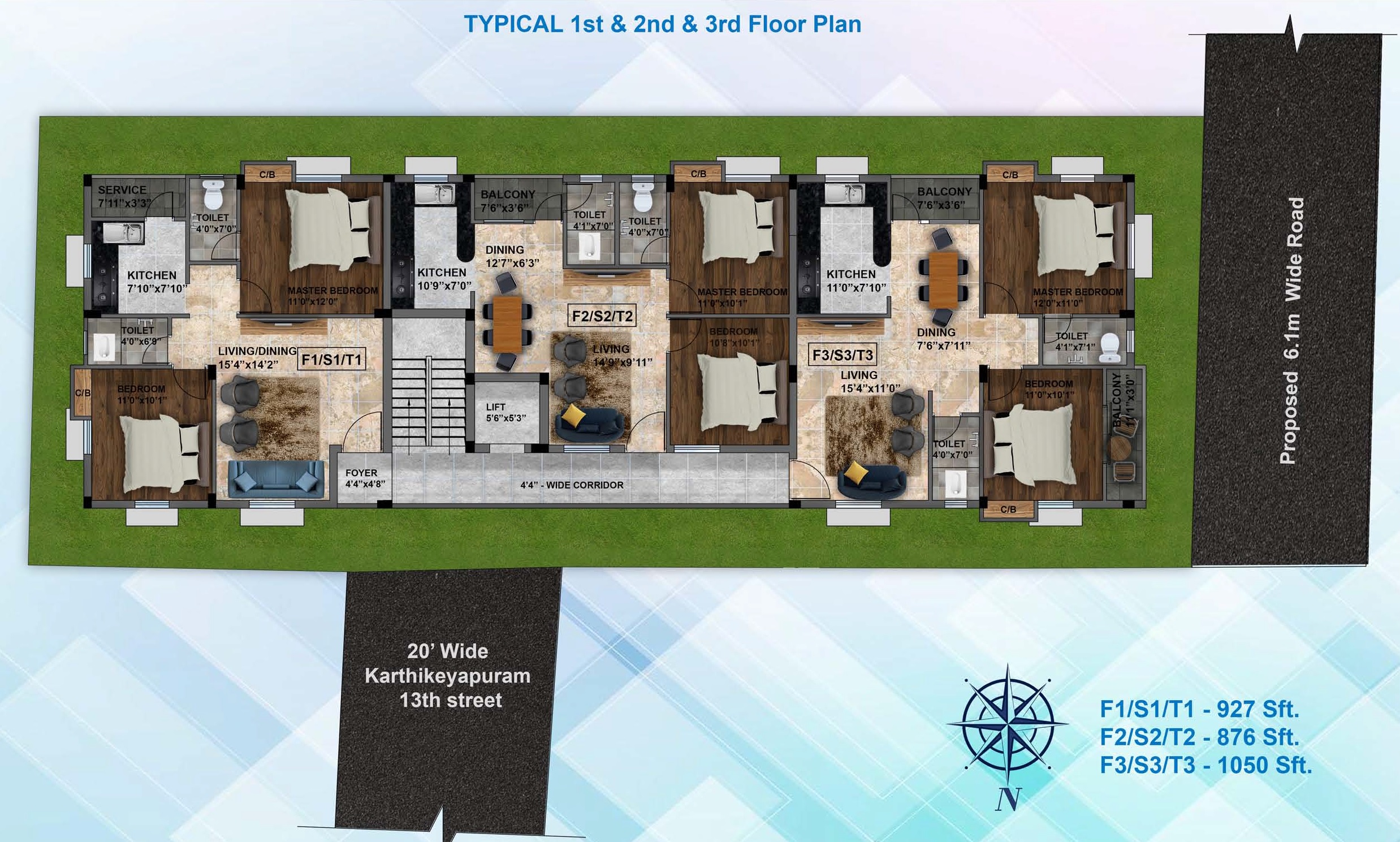 Sri Ayyan Royal Floor Plans