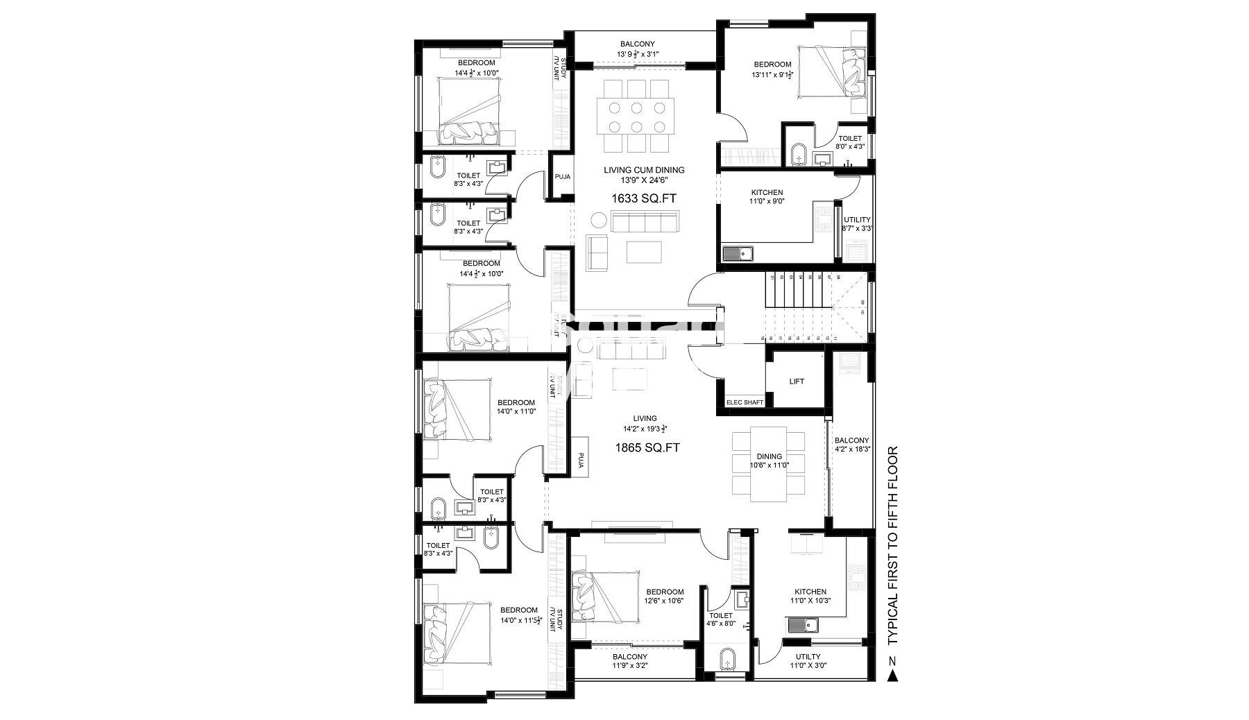Sri Signature Ridge Floor Plans