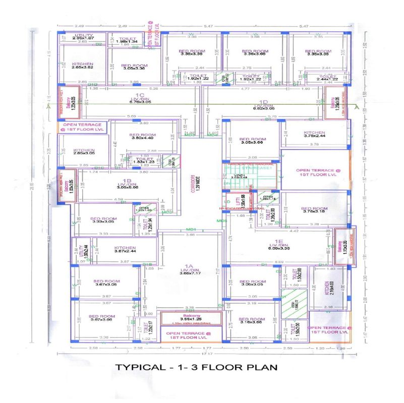 Sri Srishti Anandham Floor Plans