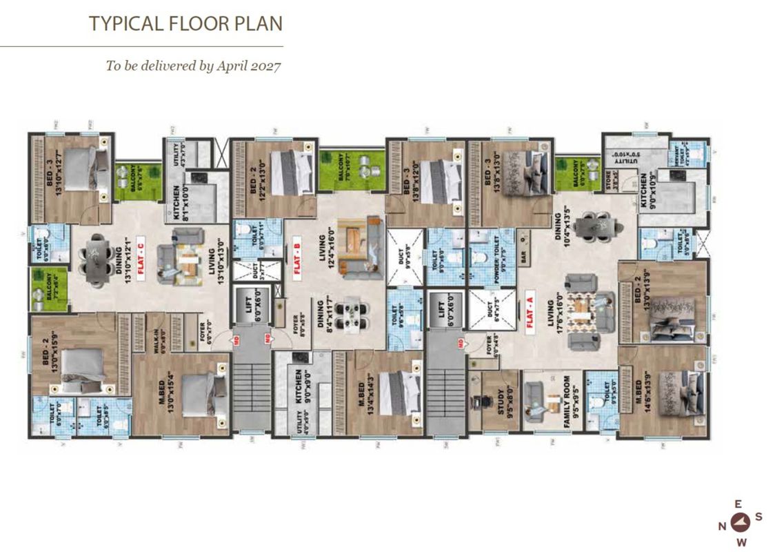 Swathi Tara Floor Plans