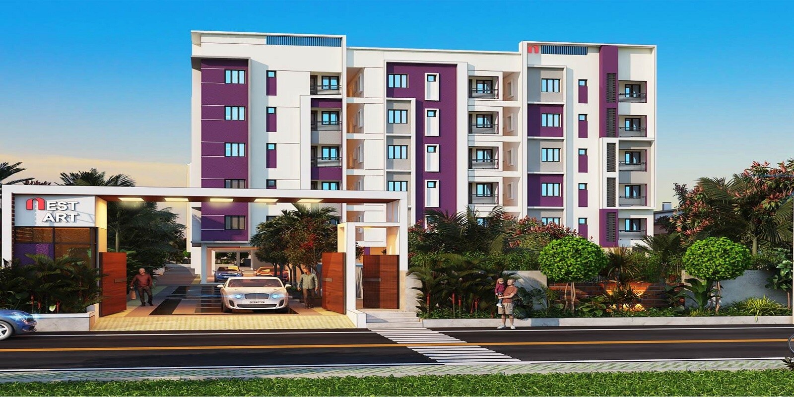 The Nest Art residential project in Sithalapakkam