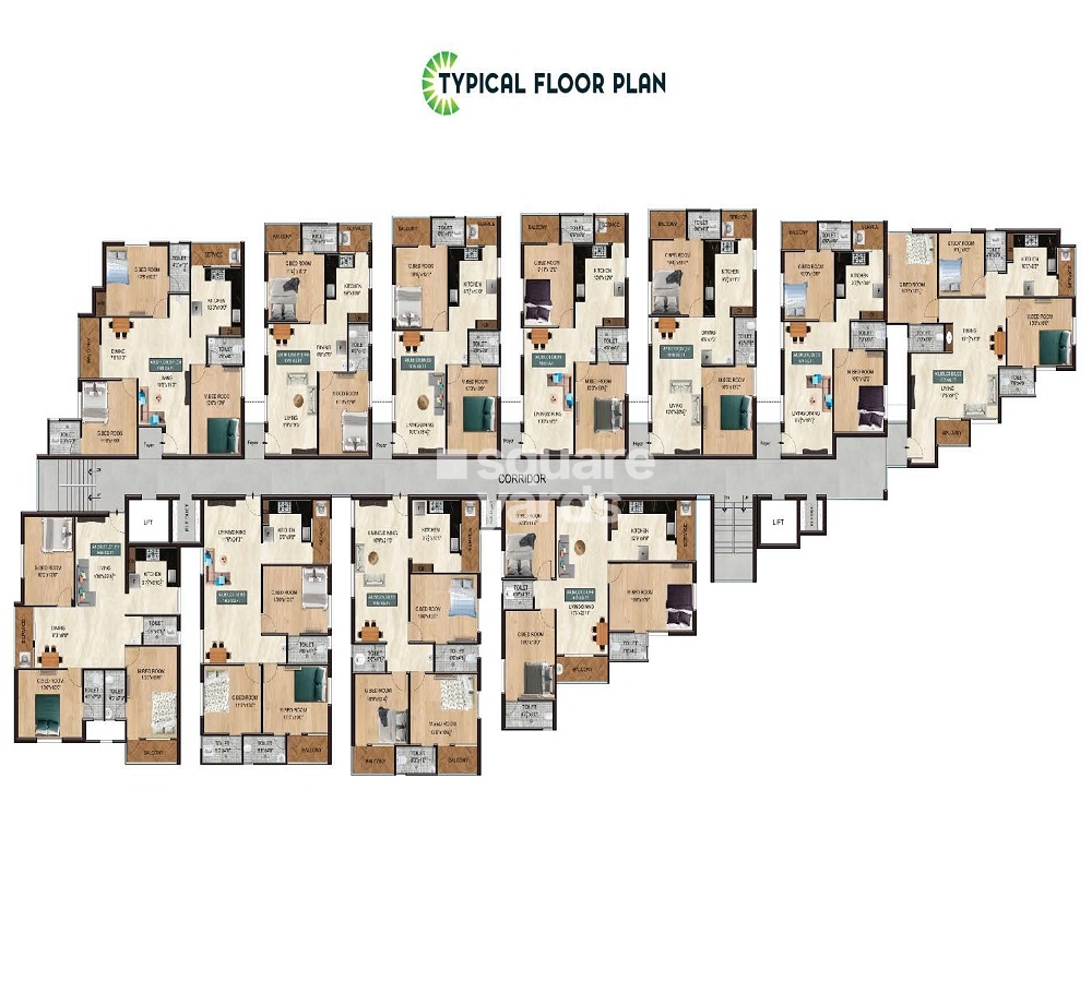 The Nest Craft Floor Plans