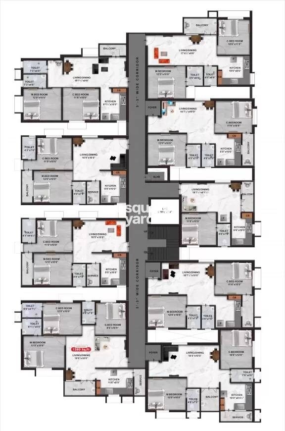 The Nest Epic Floor Plans