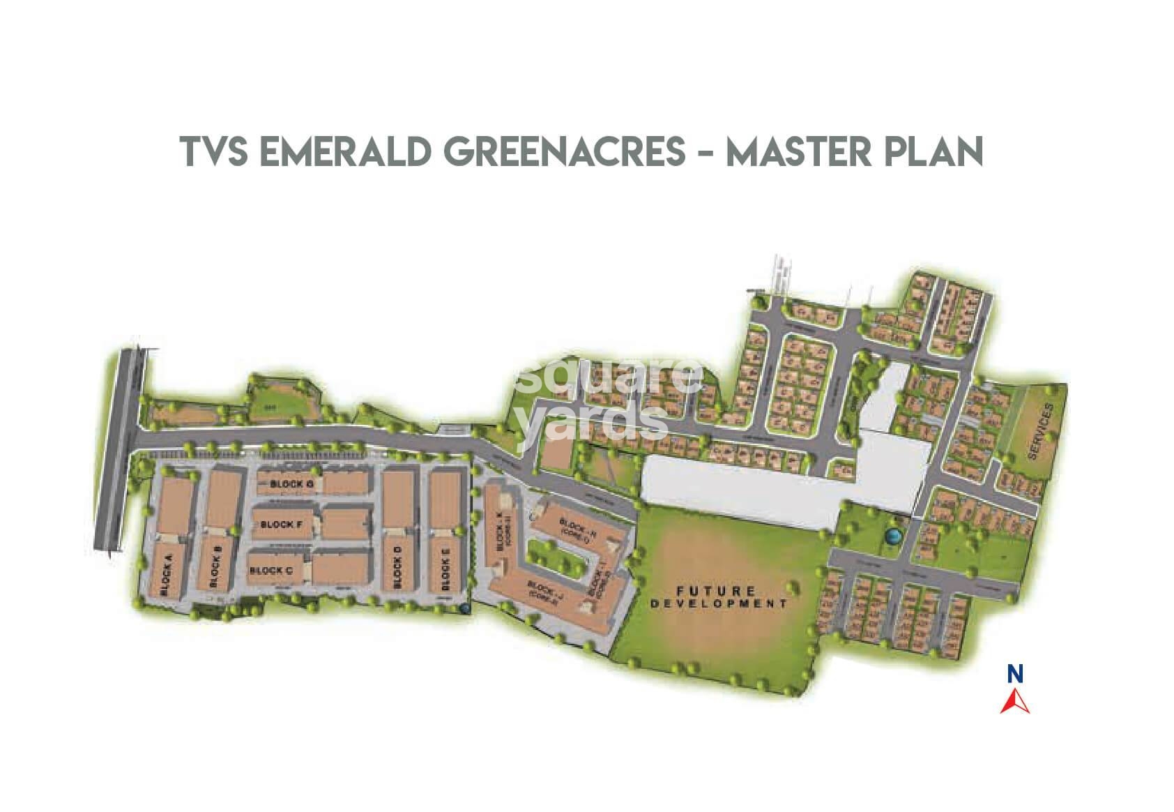 TVS Emerald Green Acres in Kolapakkam, Chennai 63.00 Lac Floor