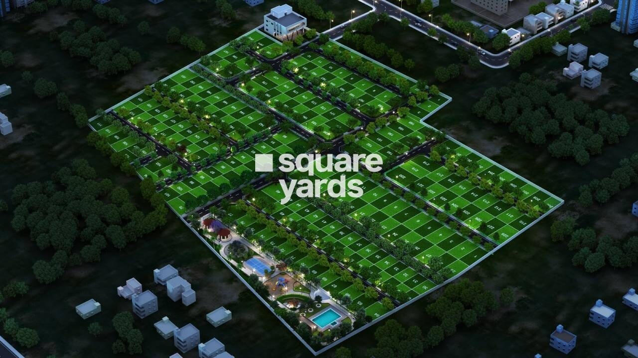 Urban-Tree-Sapphire-Garden_a green garden filled with lots of green plants