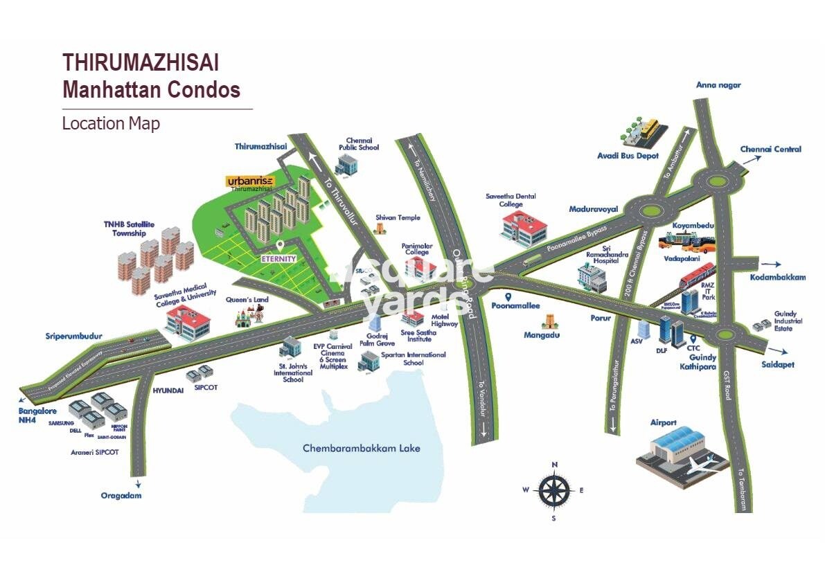 Urbanrise Codename New Porur Location Image