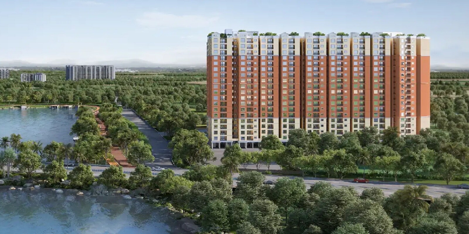 Urbanrise The Lakes Edge residential project in Madhavaram