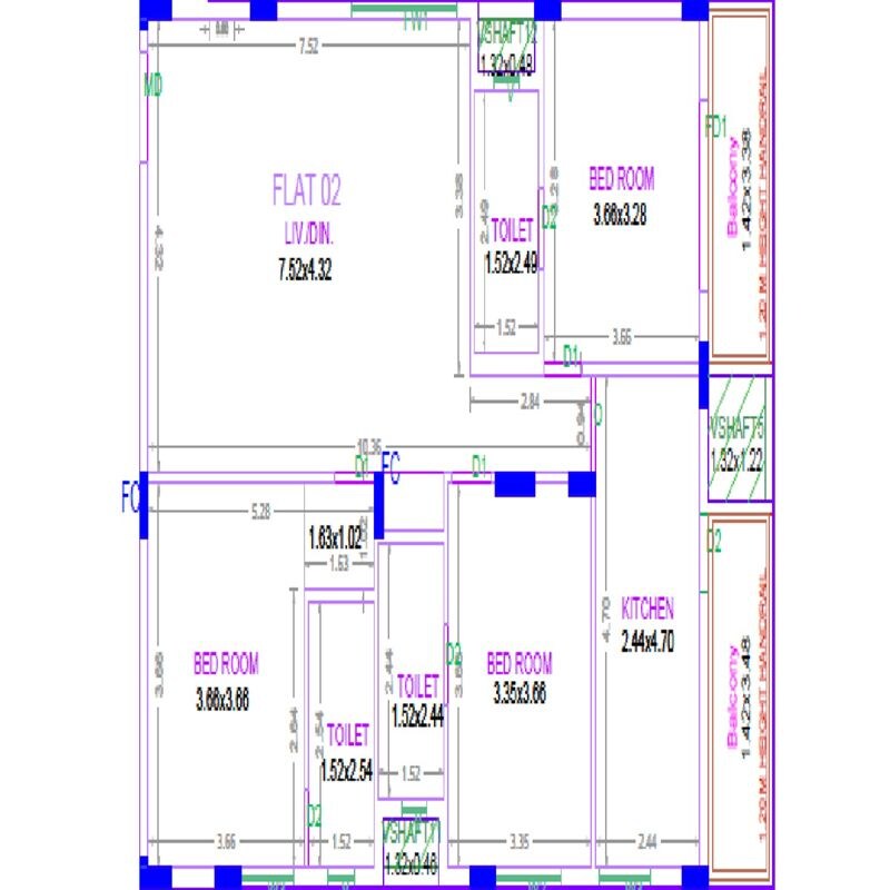 Vibrant Viaan Floor Plans