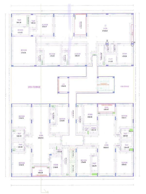Vishranthi Citadel Floor Plans