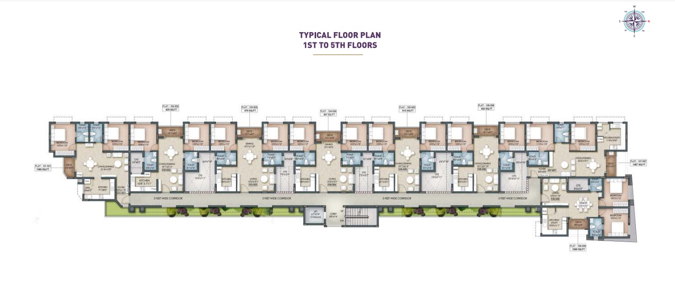 VNR Belmont Floor Plans