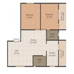 AJS Olivia 2 BHK Layout