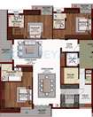 Arihant Housing Jashn 3 BHK Layout