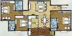 Arihant Housing Tiara 3 BHK Layout