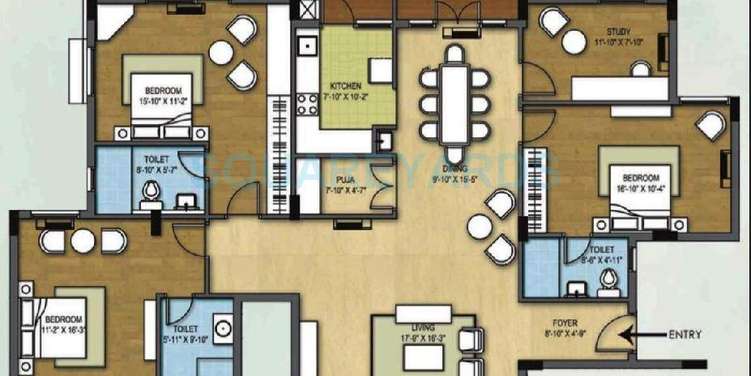 arihant housing tiara apartment 3bhk 2090sqft1