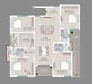 Arihant Vivriti 3 BHK Layout