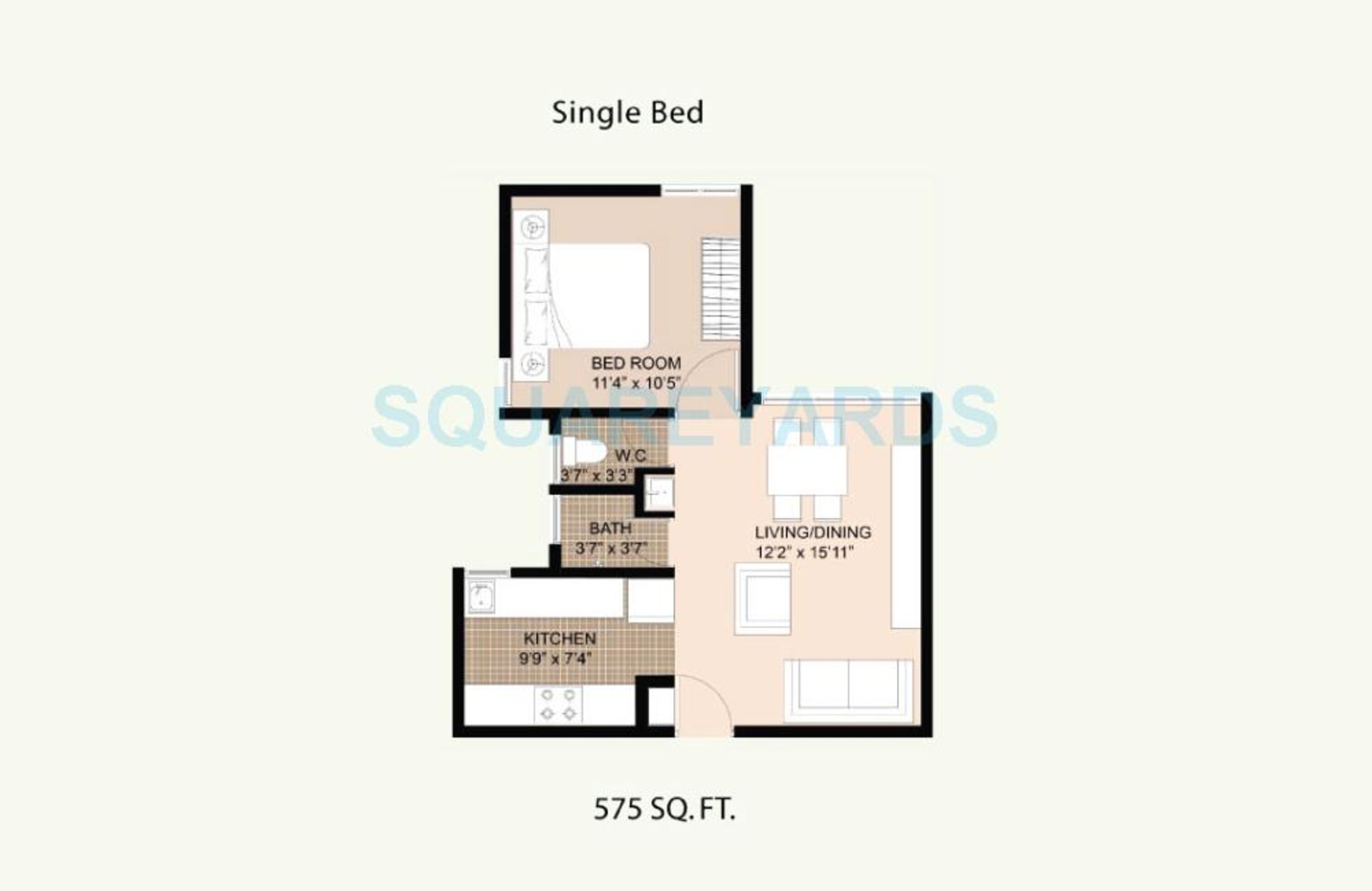 arun excello temple green apartment 1bhk 575sqft1