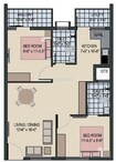 Avigna Properties Celeste 2 BHK Layout