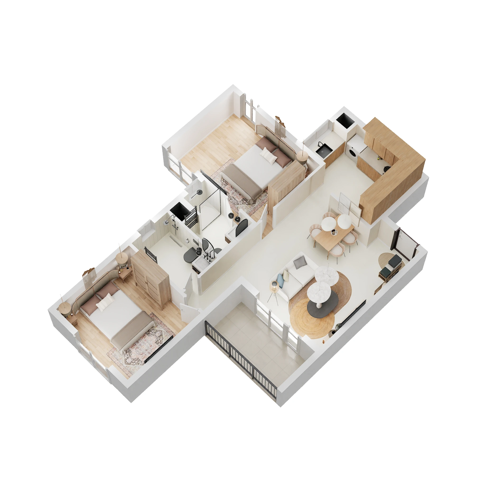 2 BHK 678 Sq. Ft. Apartment in Bonito at Brigade Xanadu