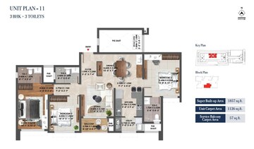  3 BHK Apartment at Brigade Altius, Sholinganallur – for Sale