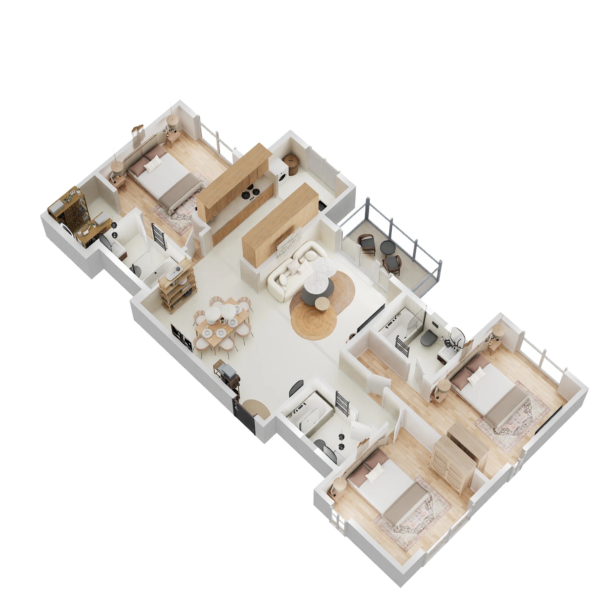 3 BHK 1798 Sq. Ft. Apartment