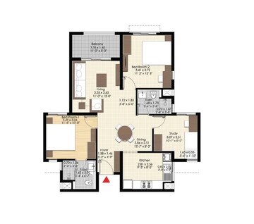  2 BHK Apartment at Mogappair – for Sale