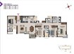 Casagrand Amethyst 4 BHK Layout