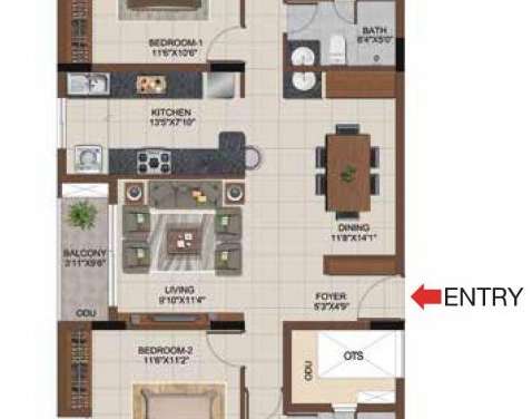 casagrand castle apartment 4 bhk 2050sqft 20204517074543