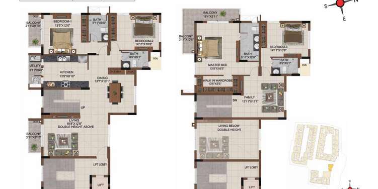 casagrand castle apartment 4 bhk 3248sqft 20204317074351