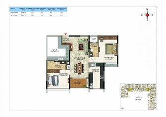 2 BHK Apartment For Resale in Casagrand Cloud9 Sholinganallur Chennai  6489119