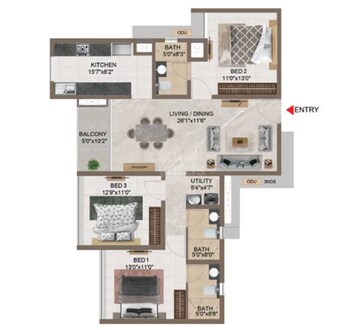   Apartment at Casagrand Mercury, Perambur – for Sale