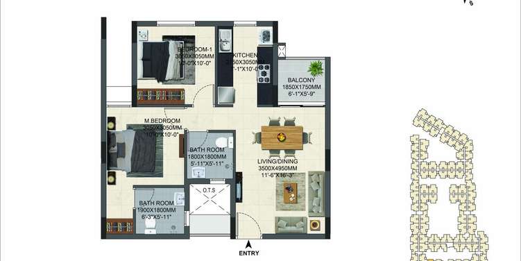 casagrand miro apartment 2 bhk 618sqft 20222511182513