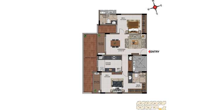 casagrand tudor apartment 2 bhk 1363sqft 20204120124152