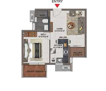 casagrand utopia apartment 1 bhk 659sqft 20222201162256