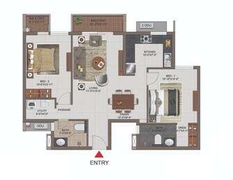 2 BHK Apartment For Resale in Casagrand Utopia Manapakkam Chennai  7883410