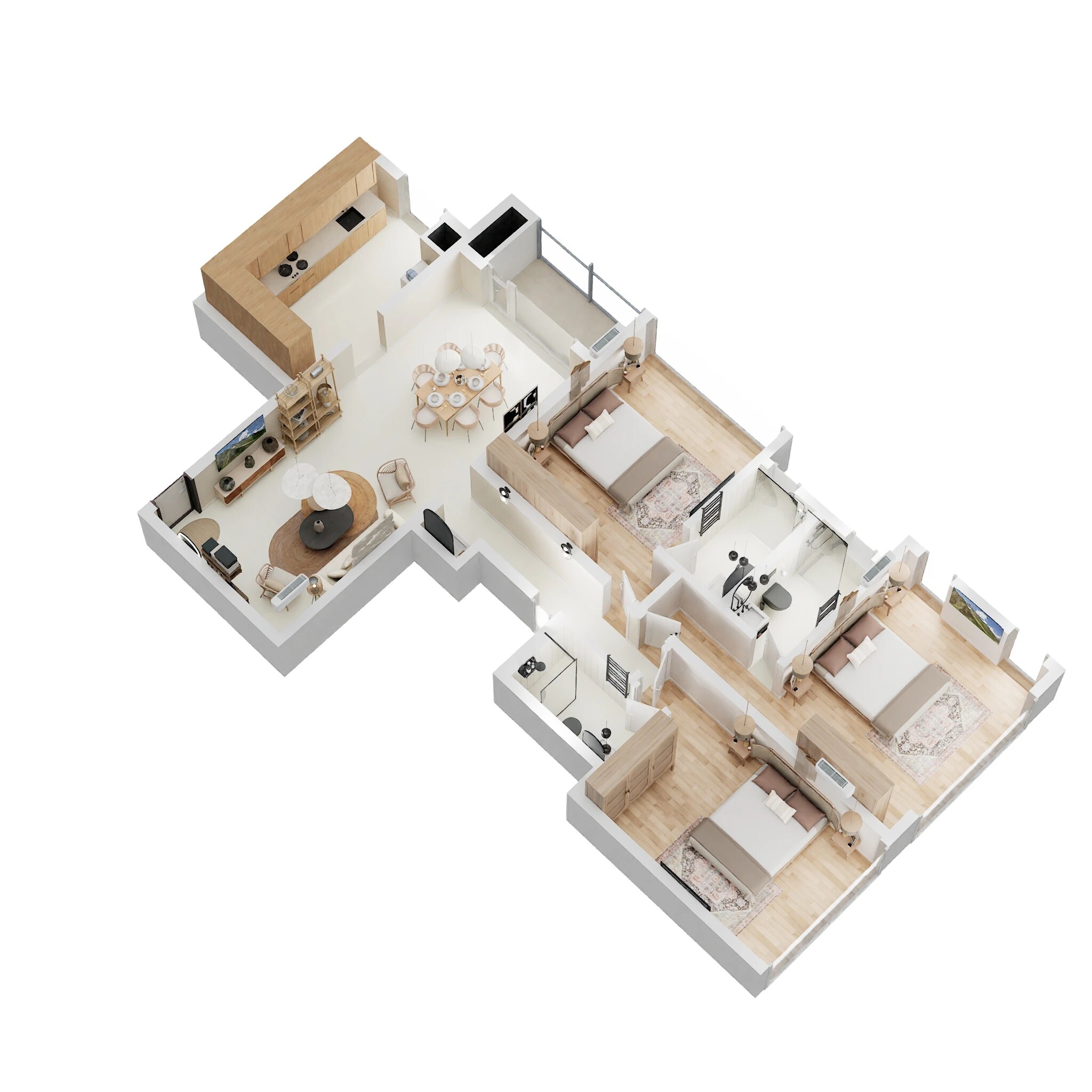 3 BHK 1727 Sq. Ft. Apartment