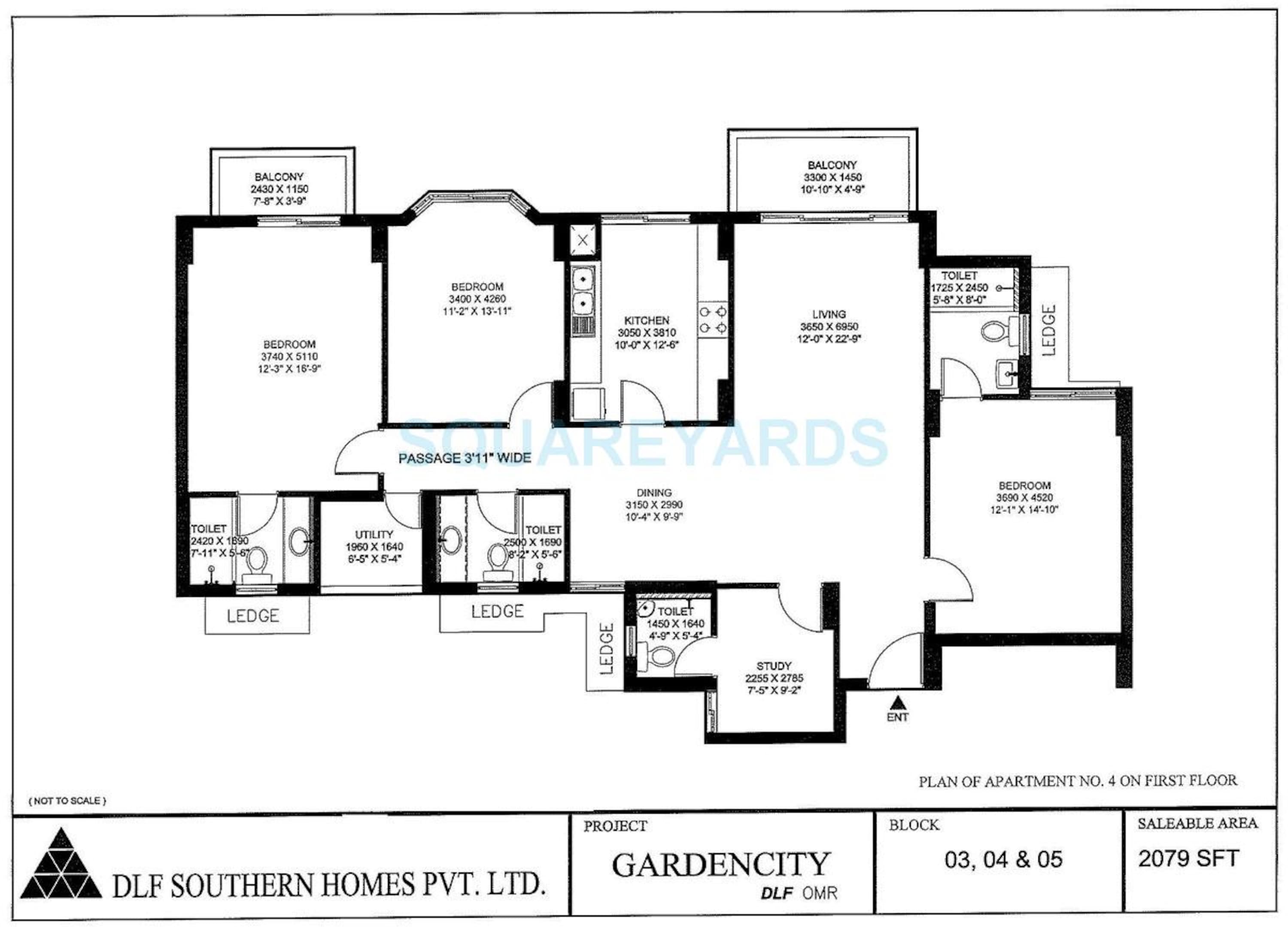 dlf gardencity apartment 3bhk 2079sqft1