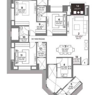 hiranandani bayview apartment 3 bhk 1399sqft 20213726143750