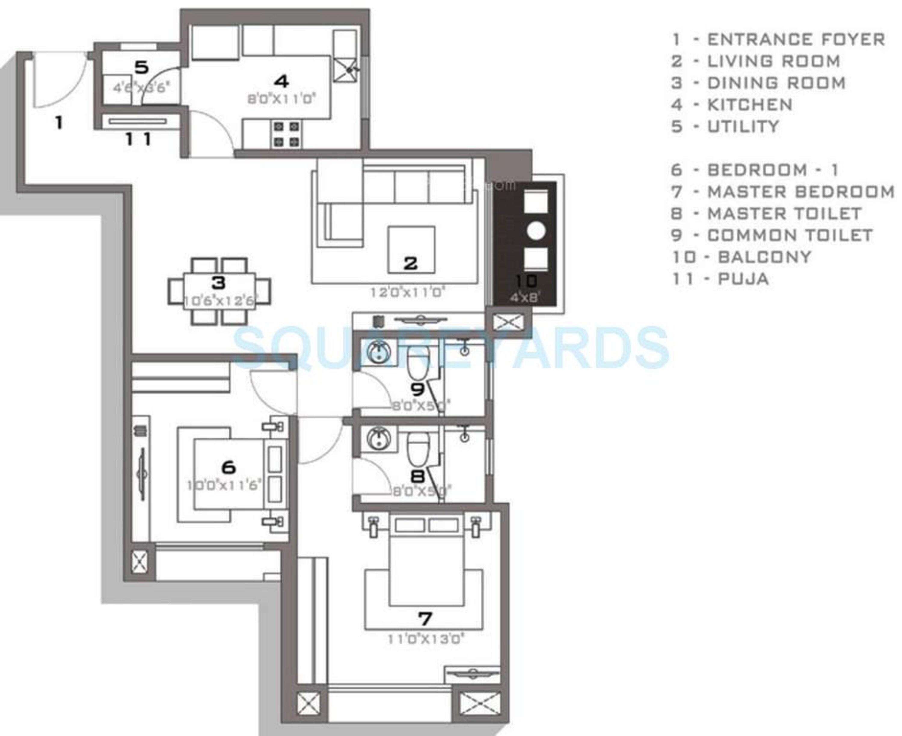 hiranandani tiana apartment 2bhk 1205sqft1