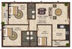 India Sai Anbagam 3 BHK Layout