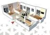 Keystone The Scape 3 BHK Layout
