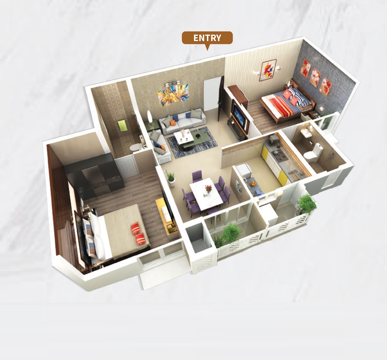 KG Impressions Floor Plans - Mogappair, Chennai