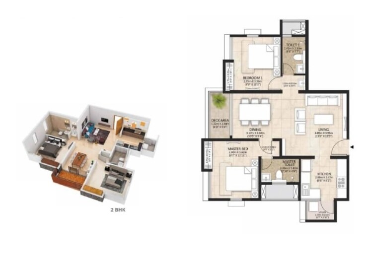 Other, mahindra-lakewoods 2 Bedroom 1079 Sq.Ft. Apartment In Chengalpattu Chennai 9157195